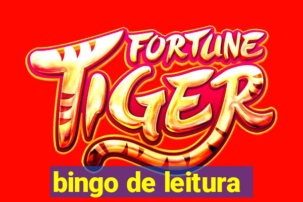 bingo de leitura